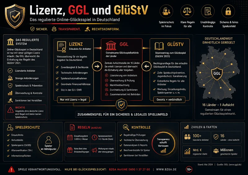 Lizenz, GGL und GlüStV